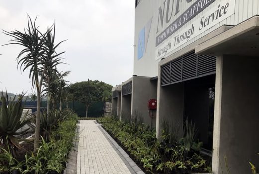 Landscaping at Nuform’s New Office Block